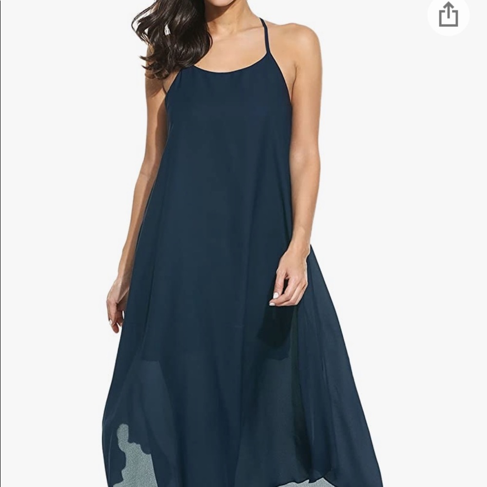 Zeagoo chiffon a line dress